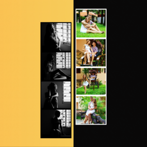 ФОТО-ЛЕНТА 4 ФОТО. РАЗМЕР: 4Х15