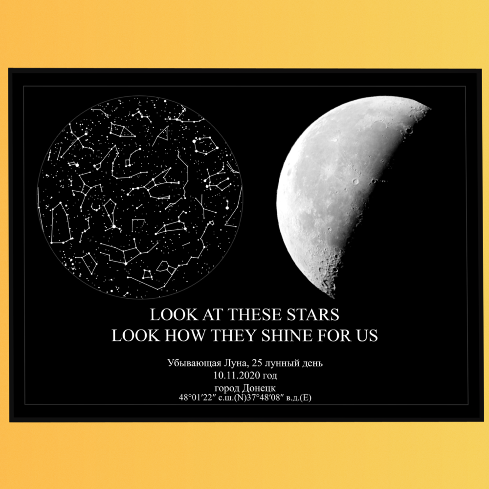 ДИЗАЙН: ЛУННАЯ КАРТА