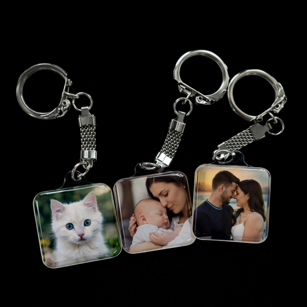 3D БРЕЛОК С ФОТО